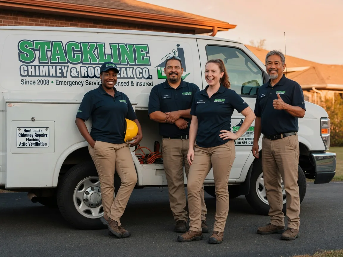 Chimney flashing repair company in Warm Springs, VA
